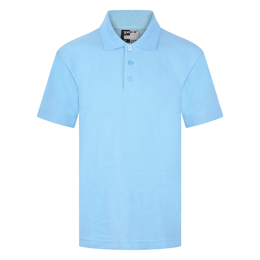 Polo Shirt - Sky Blue - The Back to School Store