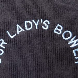 Our Lady's Bower Navy Crew Jumper WOOL